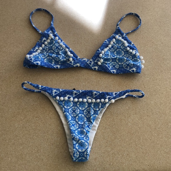 Skye & Staghorn Medina blue bikini - Picture 5 of 16